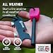 2XPLORE Ferro Rod Fire Starter – Pink Glow-in-the-Dark Handle - Image 6